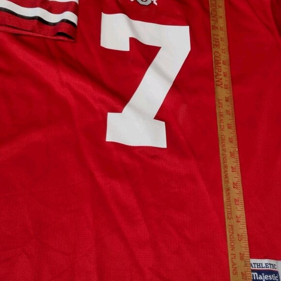 Vintage Ohio State University Buckeyes Football Jersey Men Medium USA NCAA #7 - Picture 7 of 16